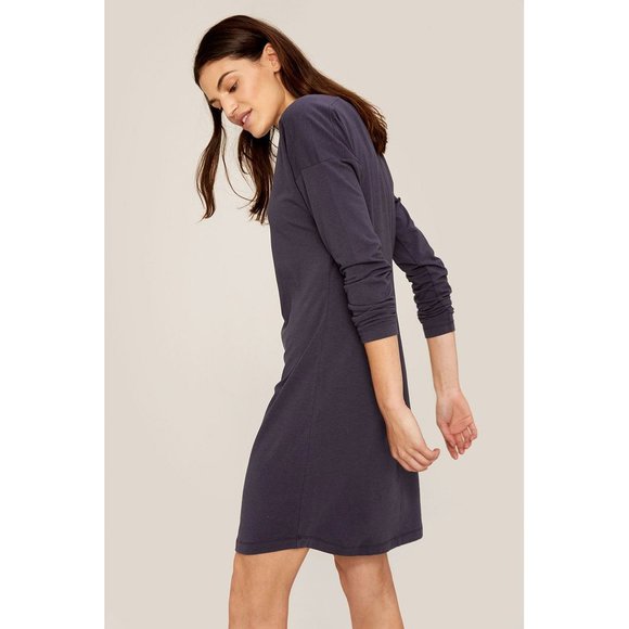 Long Sleeve Midi Casual Dress - Picture 4 of 6